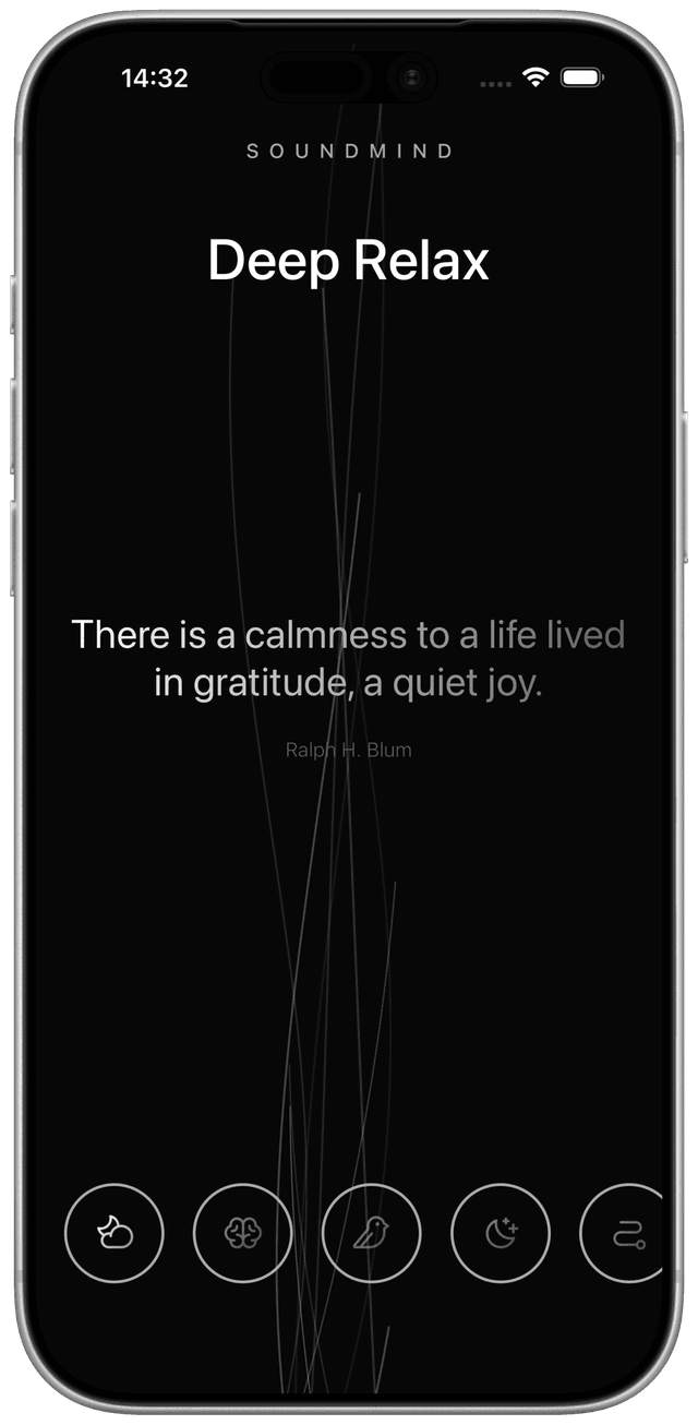 SoundMind: Relax and Focus screenshot